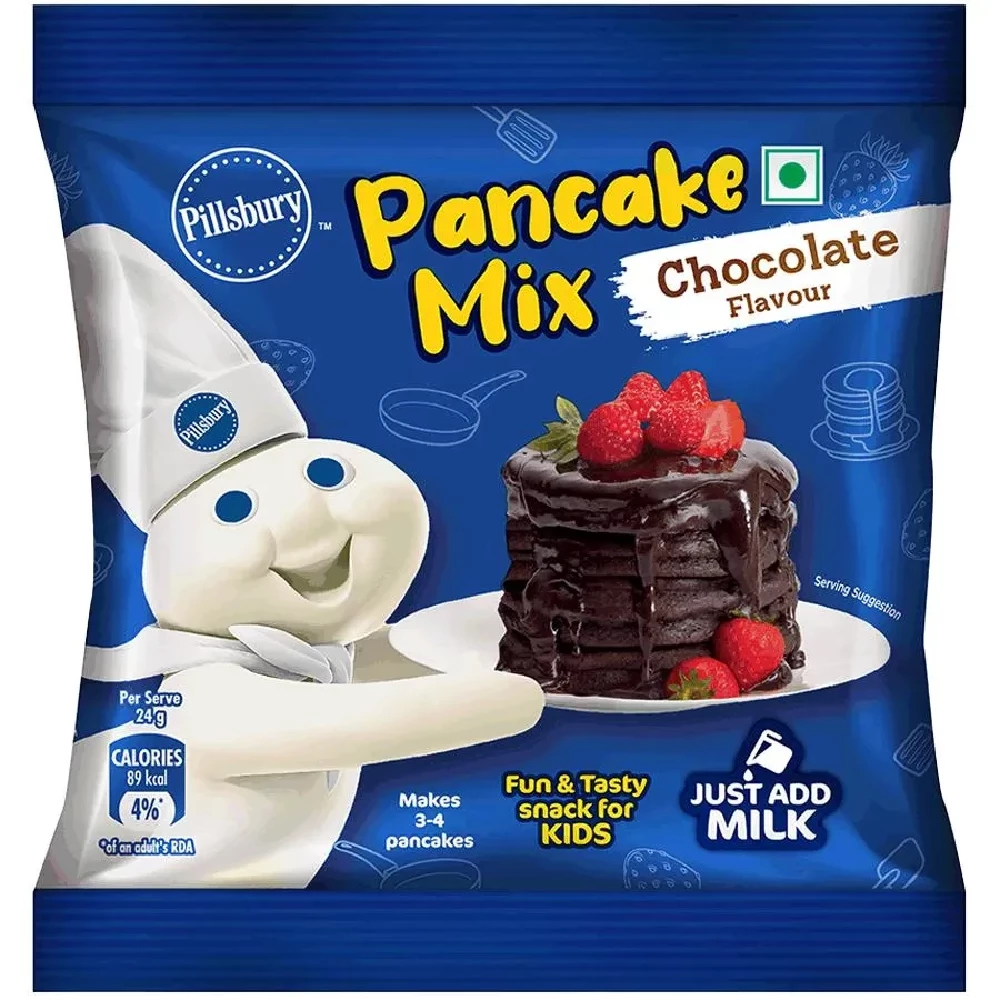 Pillsbury Pancake Mix - Chocolate Flavour, Makes Soft & Fluffy Pancakes