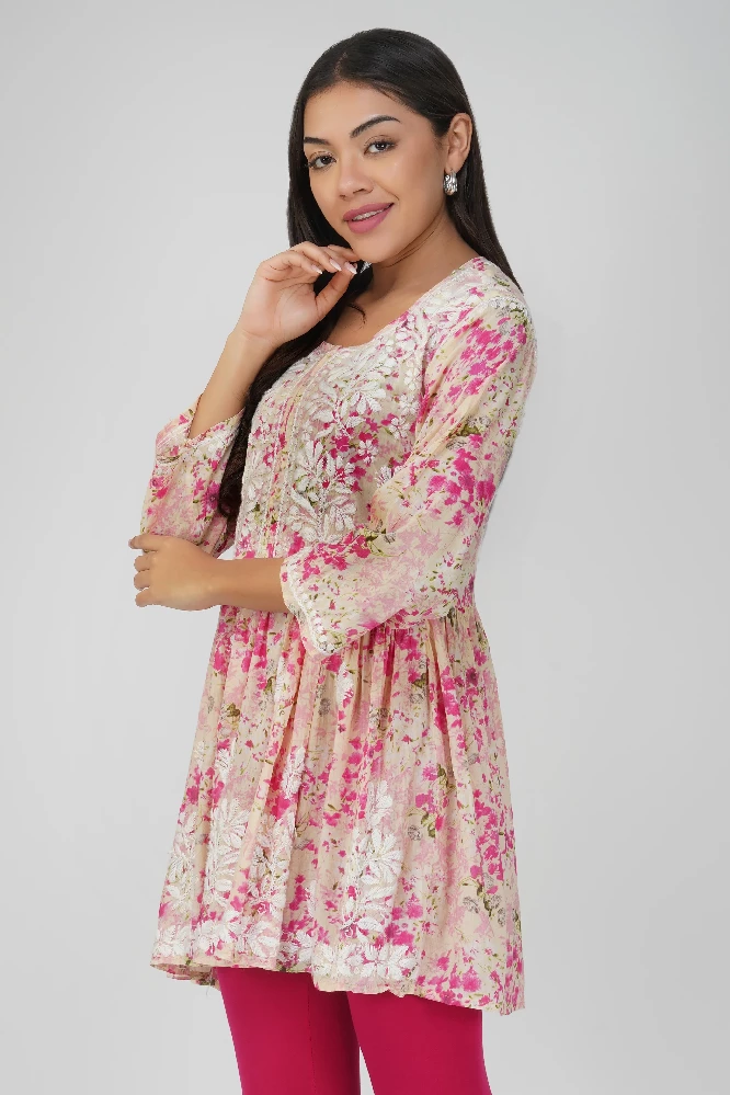 malmal cotton dress Cotton Malmal Dress | Indian Lotus, Pink