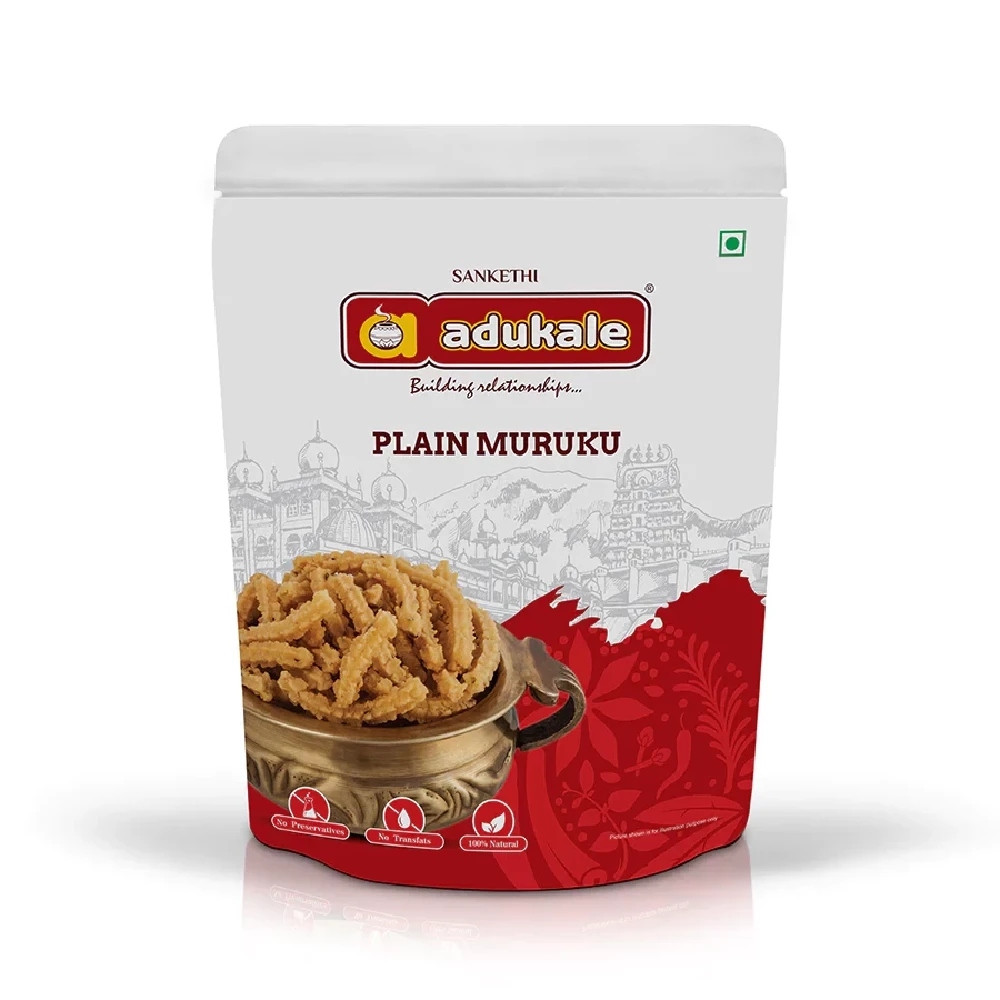 Plain Muruku Plain Muruku-Pack Size-180 g