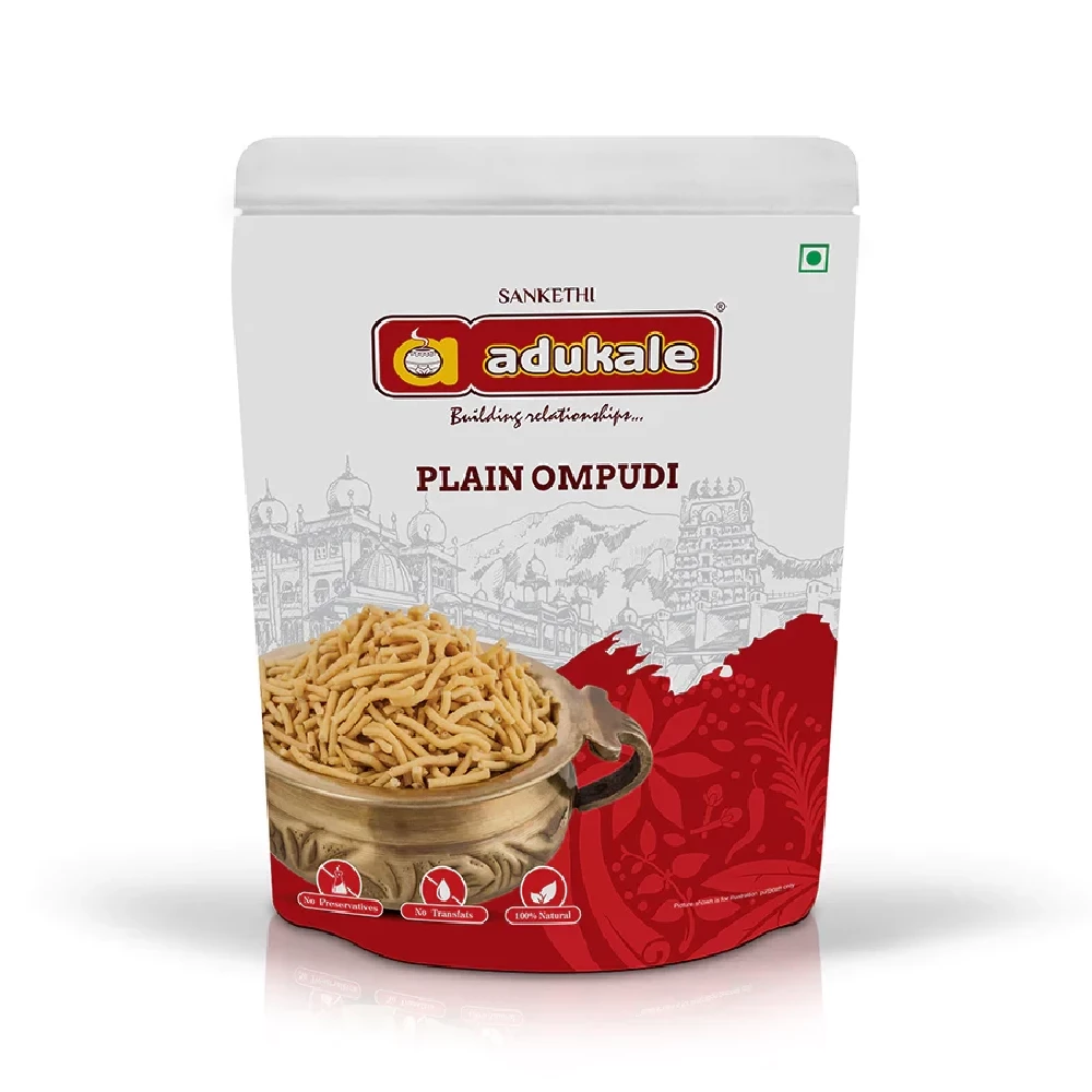 Plain Om Pudi Plain Om Pudi-Pack Size-180 g