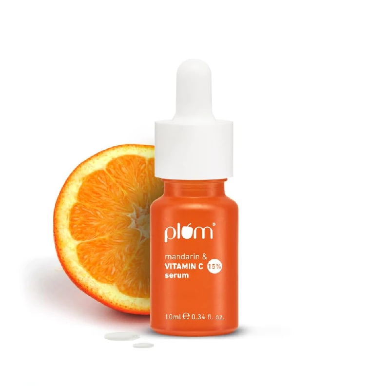 Plum 15% Vitamin C Face Serum Plum 15% Vitamin C Face Serum-Pack Size-10 ml