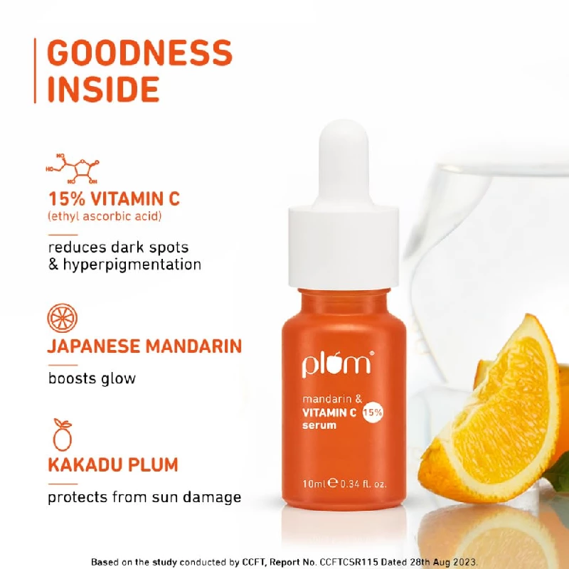 Plum 15% Vitamin C Face Serum - Image 3