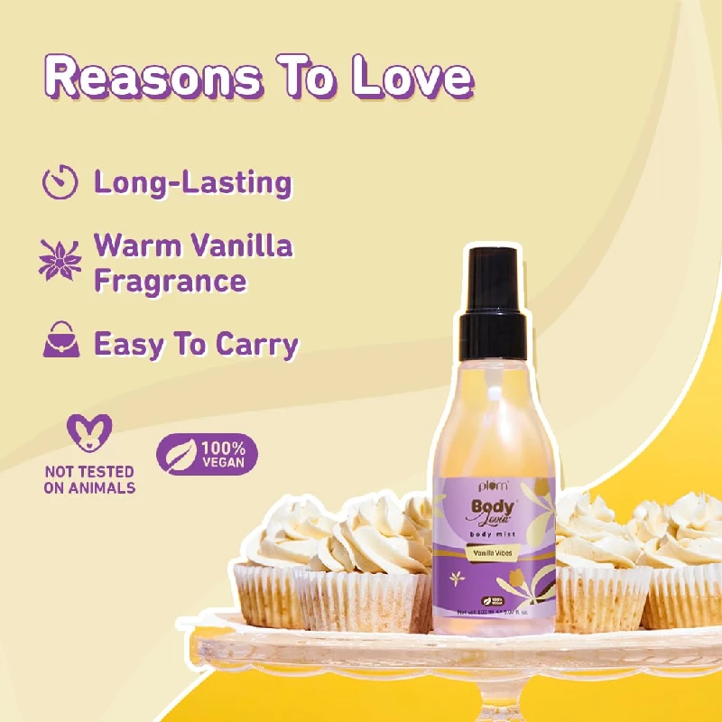 Plum Body Lovin Vanilla Vibes Body Mist - Image 3