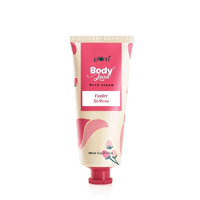 Plum BodyLovin Feelin So Rose Hand Cream Plum BodyLovin Feelin So Rose Hand Cream-Pack Size-50 g