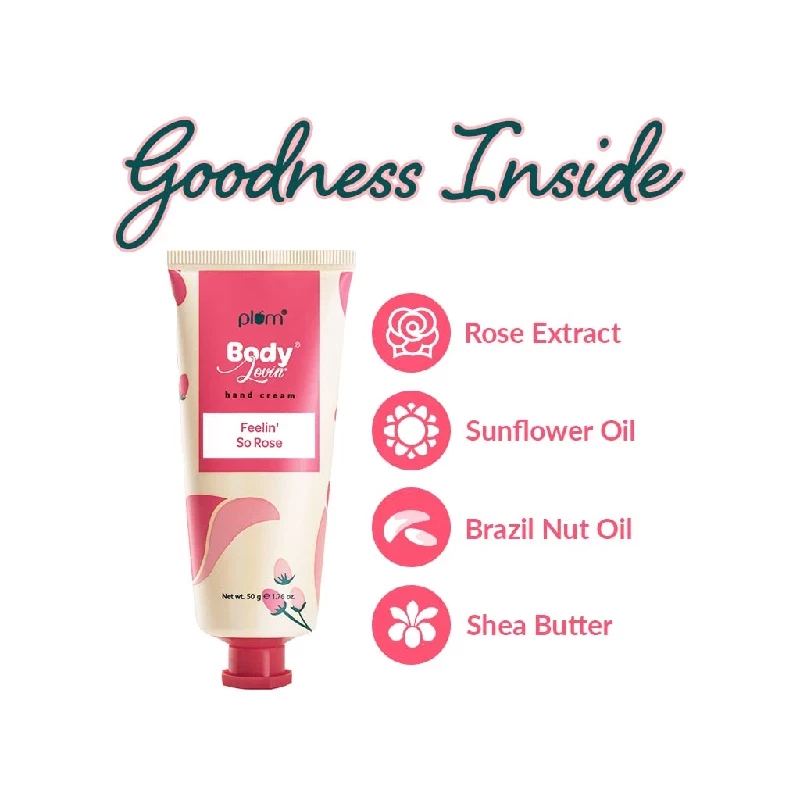 Plum BodyLovin Feelin So Rose Hand Cream - Image 5