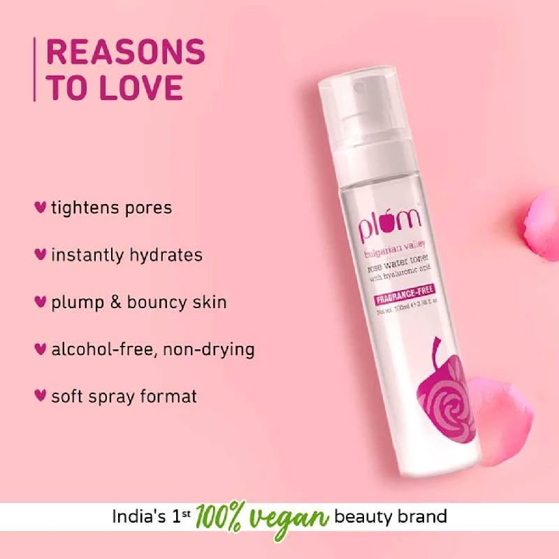 Plum Bulgarian Valley Rose water Toner For Face - Image 2