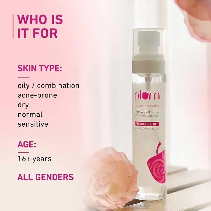 Plum Bulgarian Valley Rose water Toner For Face - Image 3