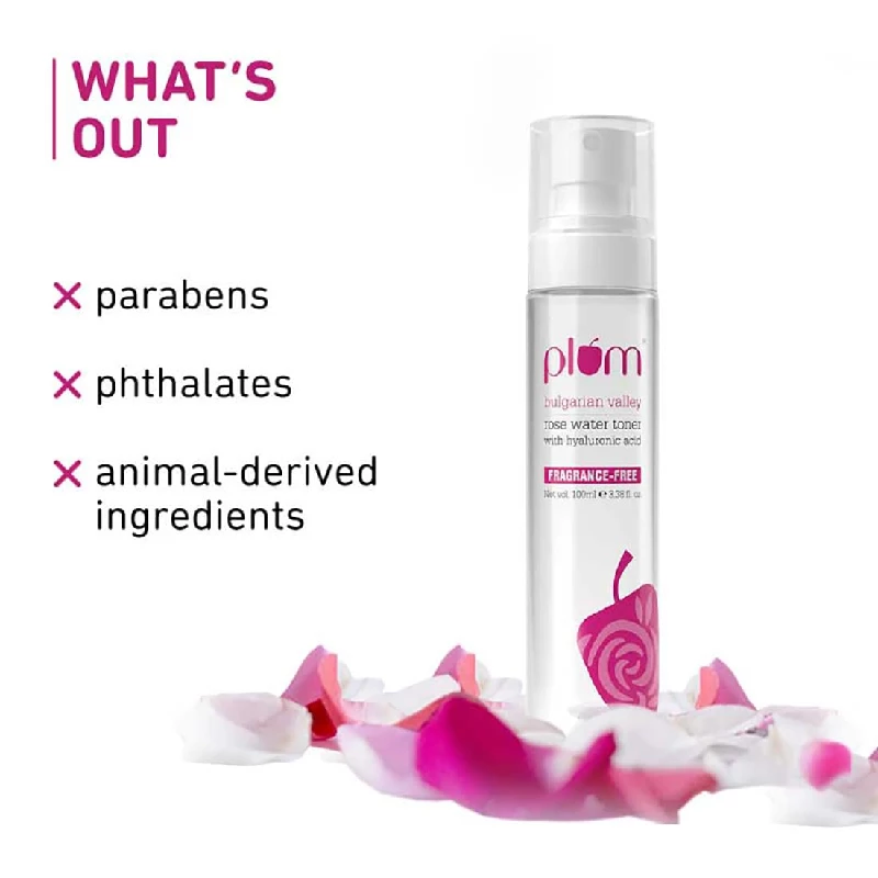 Plum Bulgarian Valley Rose water Toner For Face - Image 6
