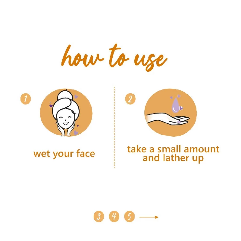 Plum Chamomile & White Tea Revival Face Wash - Image 6
