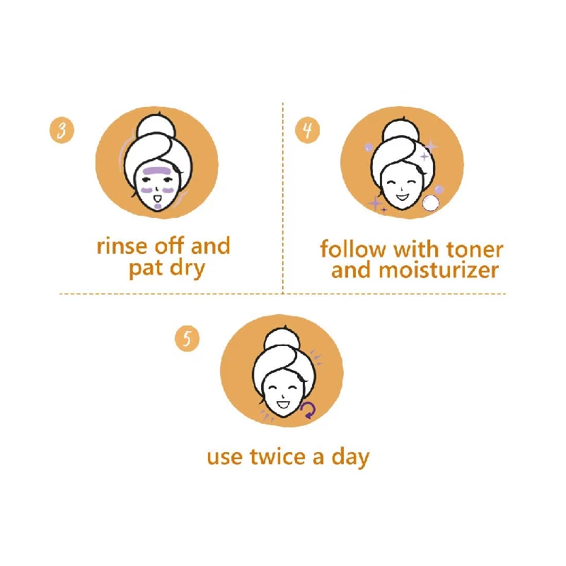 Plum Chamomile & White Tea Revival Face Wash - Image 7