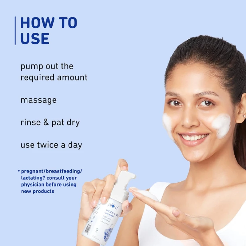 Plum Encapsulated Salicylic Acid Foaming Face Wash - Image 6