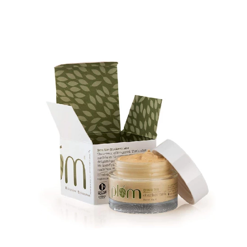 Plum Green Tea Clear Face Mask Plum Green Tea Clear Face Mask-Pack Size-60 g
