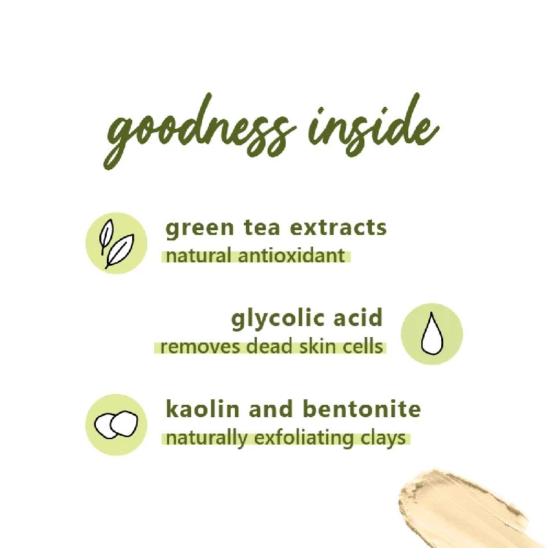 Plum Green Tea Clear Face Mask - Image 5