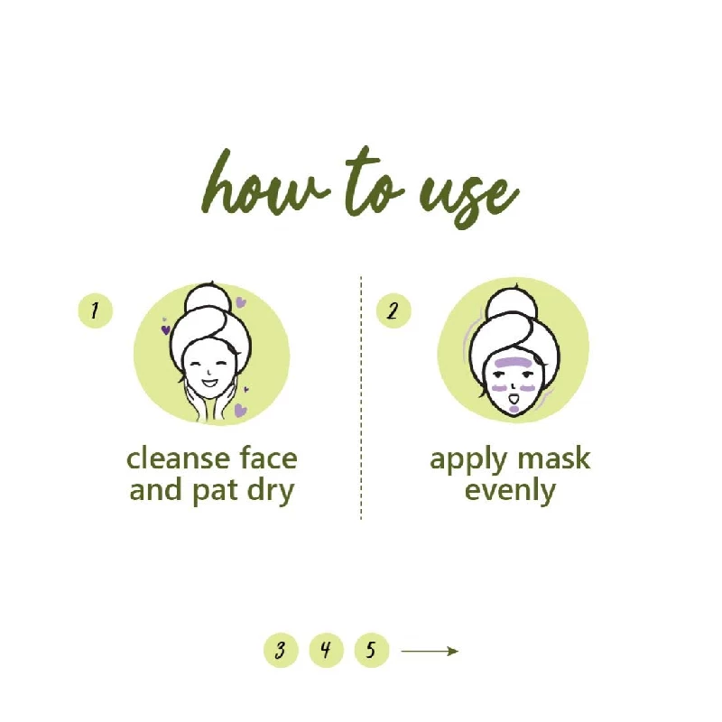 Plum Green Tea Clear Face Mask - Image 6