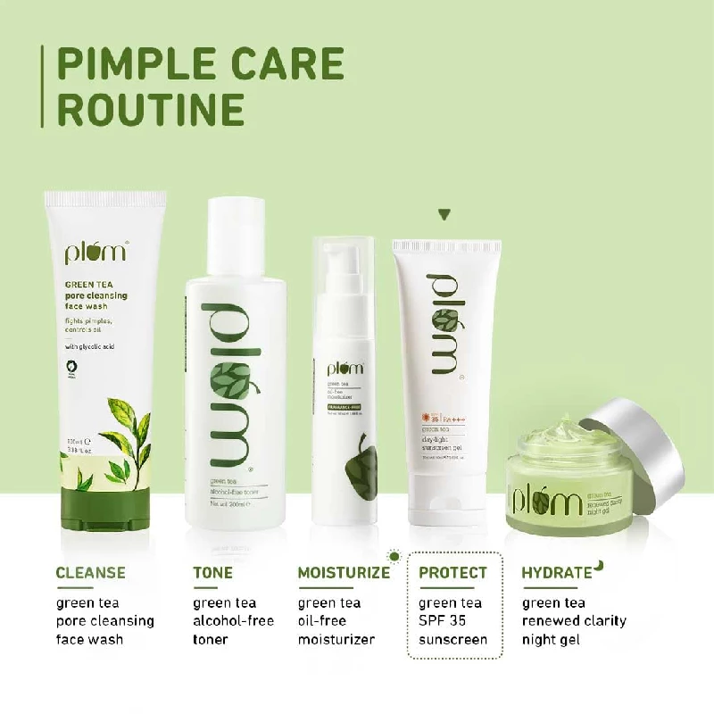 Plum Green Tea Day-Light Sunscreen SPF 35 - Image 8