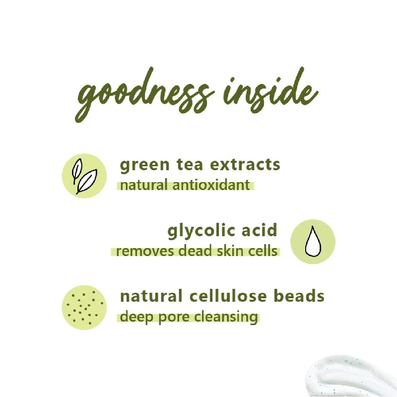 Plum Green Tea Gentle Revival Face Scrub - Image 4