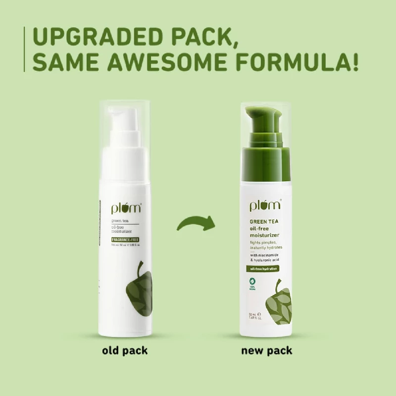 Plum Green Tea Oil-Free Moisturizer For Face - Image 2
