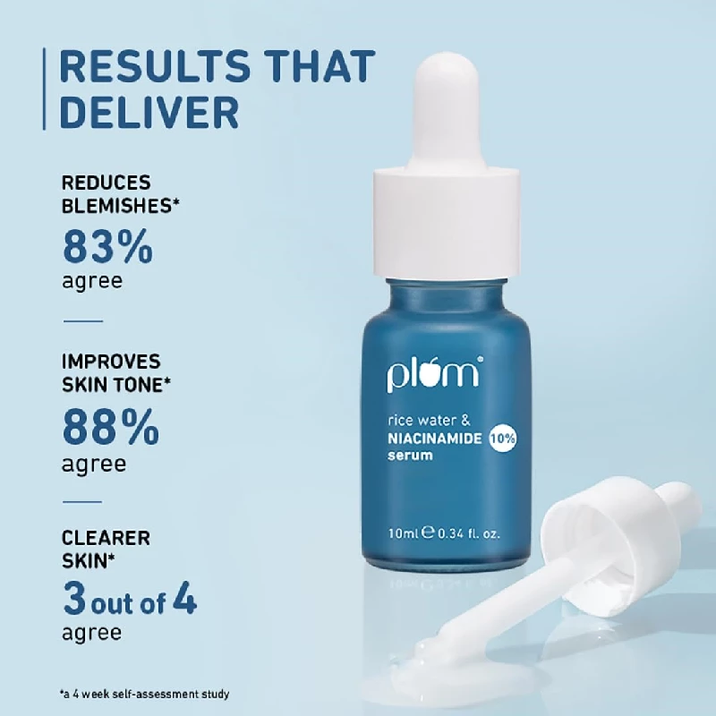 Plum Niacinamide Face Serum For Clear Bright Skin - Image 5