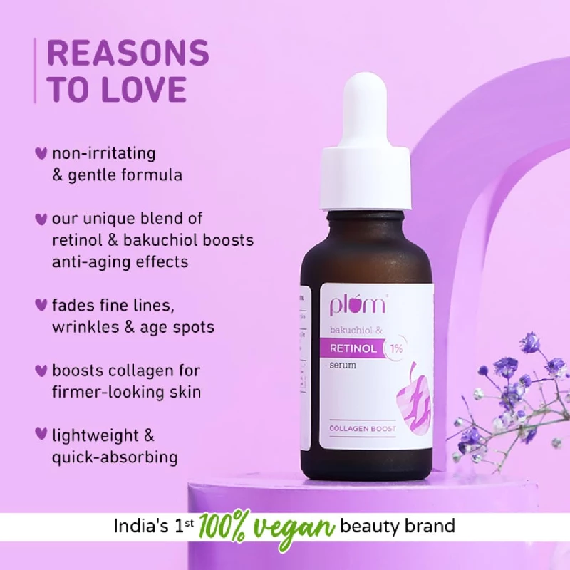 Plum Retinol Anti-Aging Night Face Serum - Image 2