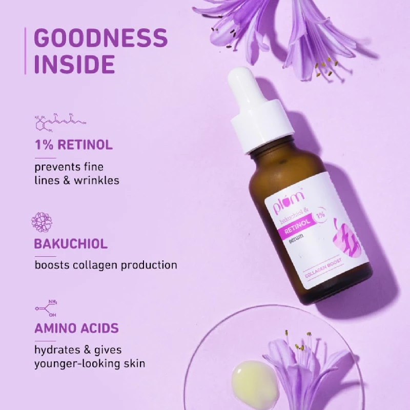 Plum Retinol Anti-Aging Night Face Serum - Image 4