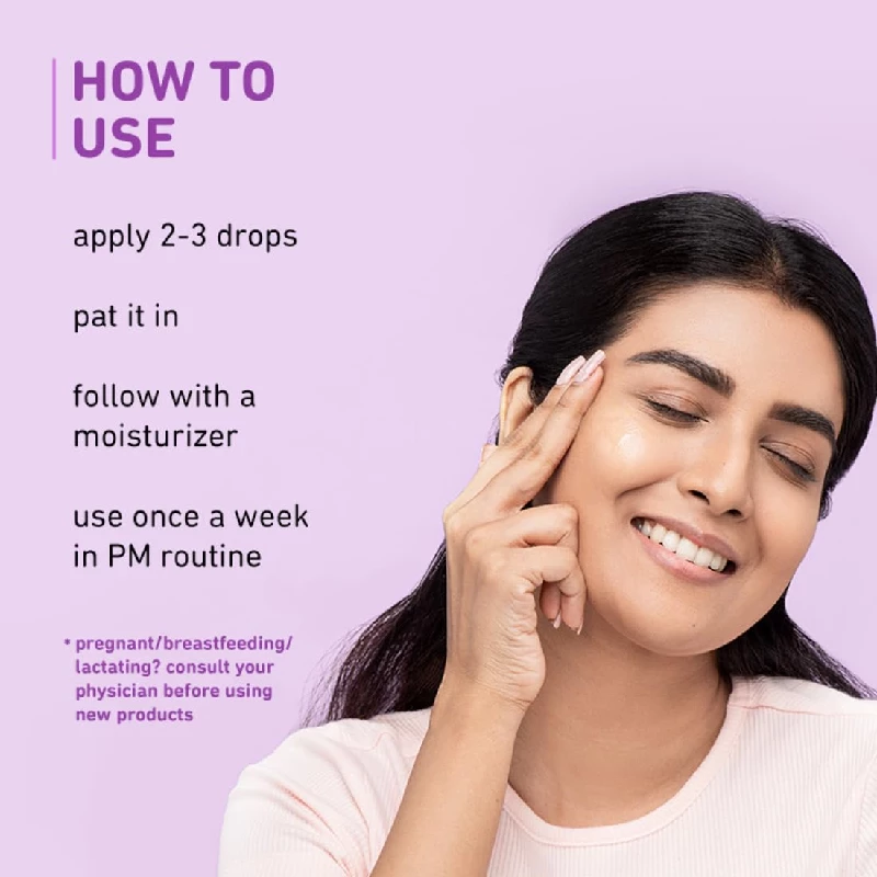 Plum Retinol Anti-Aging Night Face Serum - Image 6
