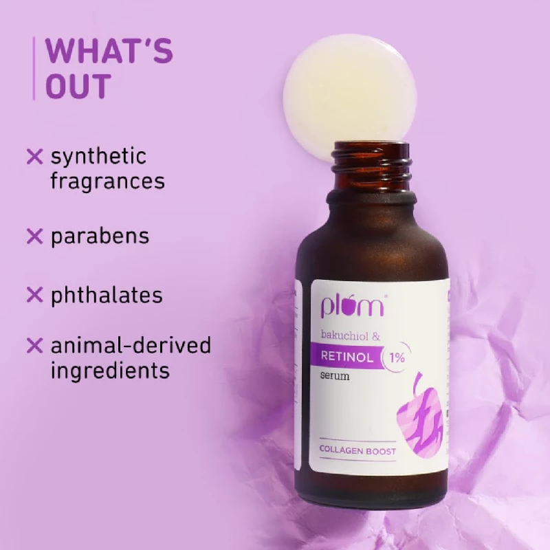 Plum Retinol Anti-Aging Night Face Serum - Image 7