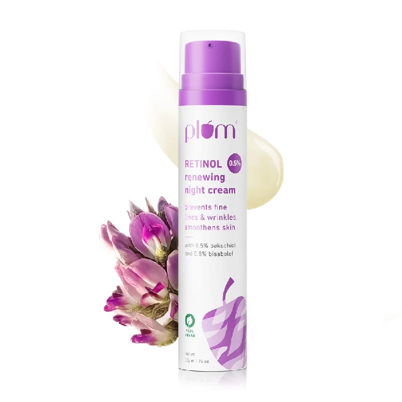 Plum Retinol Renewing Night Cream Plum Retinol Renewing Night Cream-Pack Size-50 g