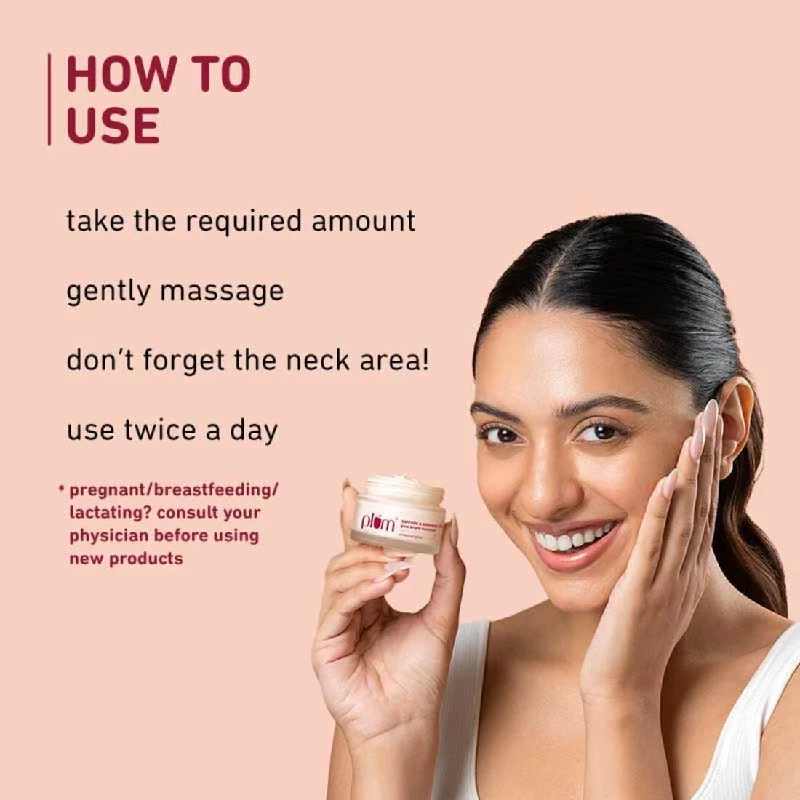 Plum Saffron & Kumkumadi Oil Daily Glow Bright Moisturizing Cream - Image 5