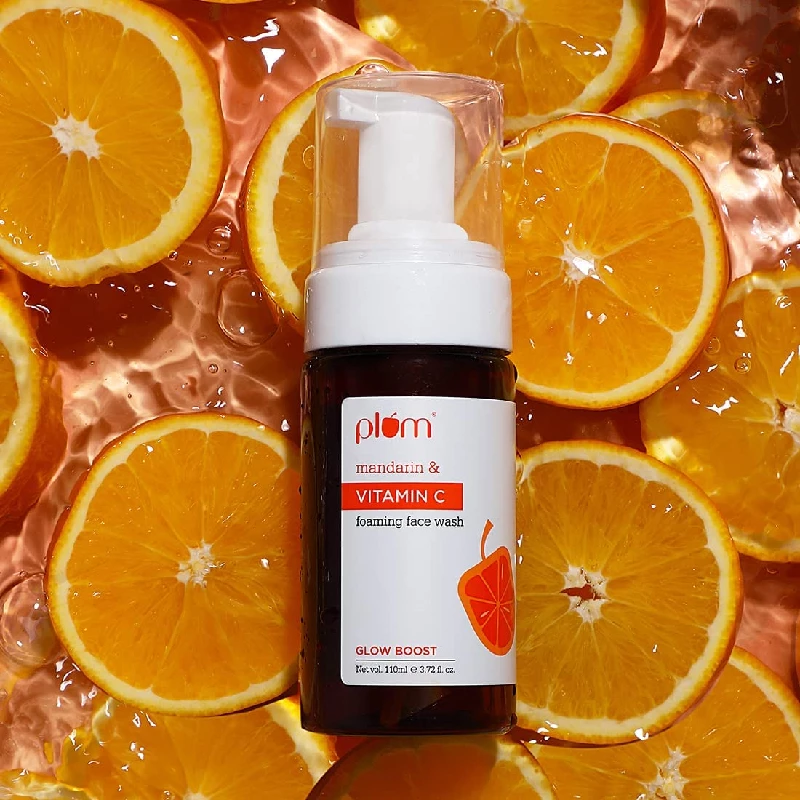 Plum Vitamin C Foaming Face Wash with Mandarin - Image 2