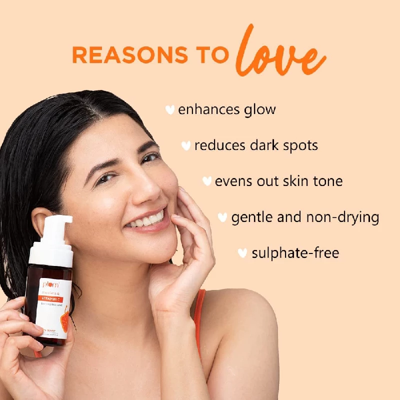 Plum Vitamin C Foaming Face Wash with Mandarin - Image 3