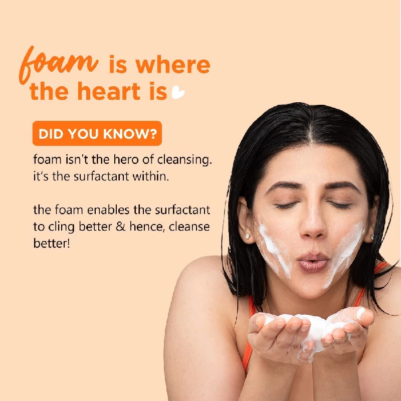 Plum Vitamin C Foaming Face Wash with Mandarin - Image 5
