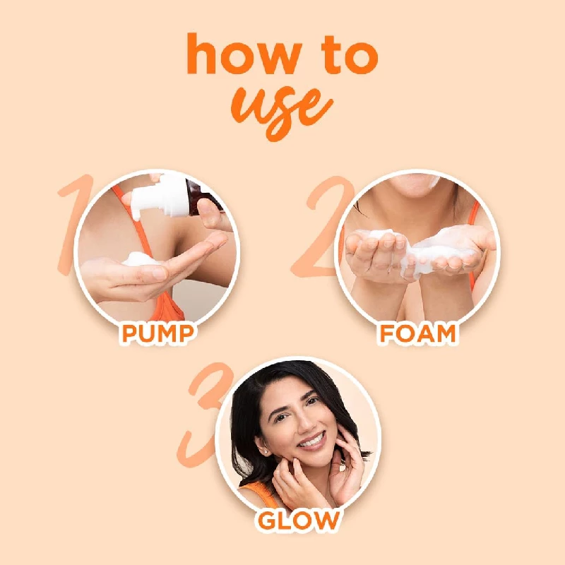 Plum Vitamin C Foaming Face Wash with Mandarin - Image 6