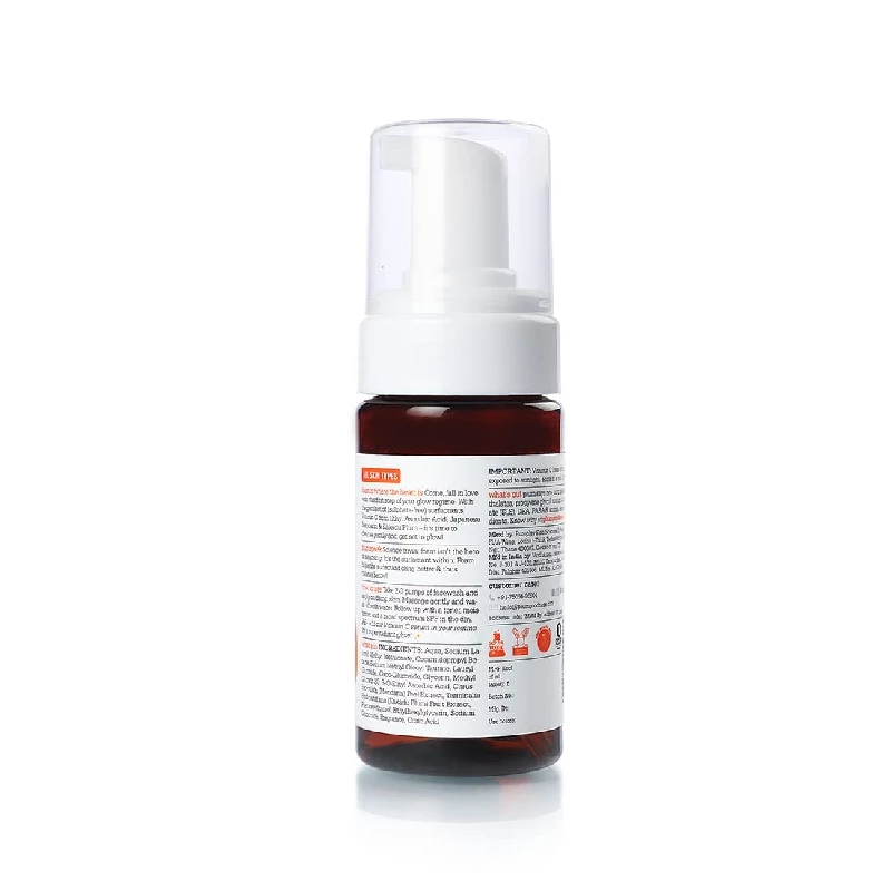 Plum Vitamin C Foaming Face Wash with Mandarin - Image 9