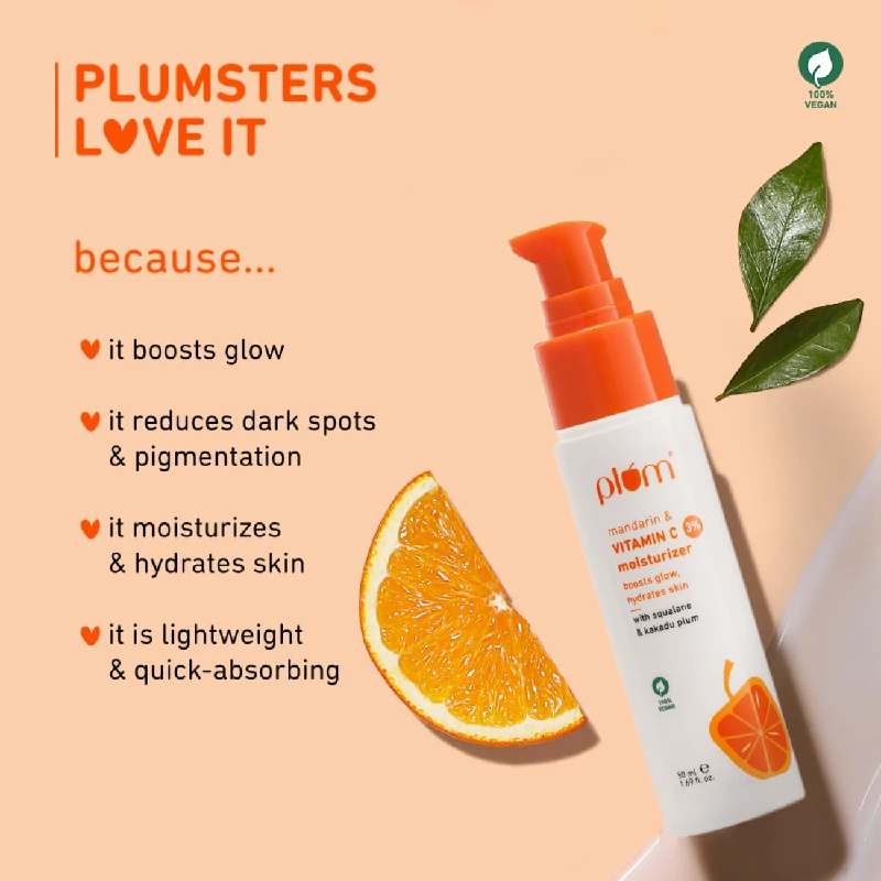 Plum Vitamin C Moisturizer with Mandarin - Image 3