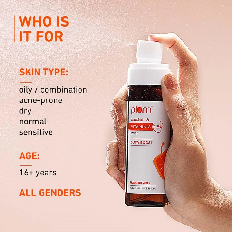 Plum Vitamin C Toner with Mandarin & Kakadu - Image 3