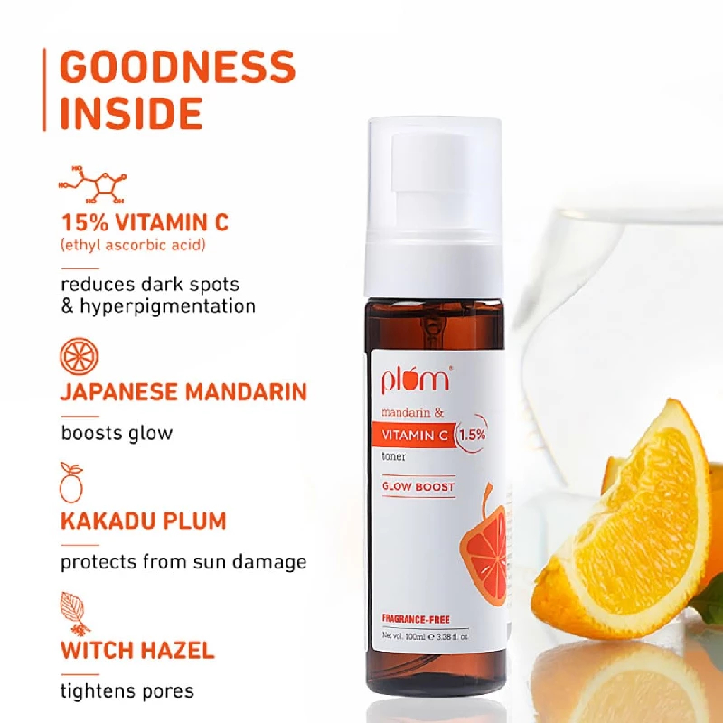 Plum Vitamin C Toner with Mandarin & Kakadu - Image 4