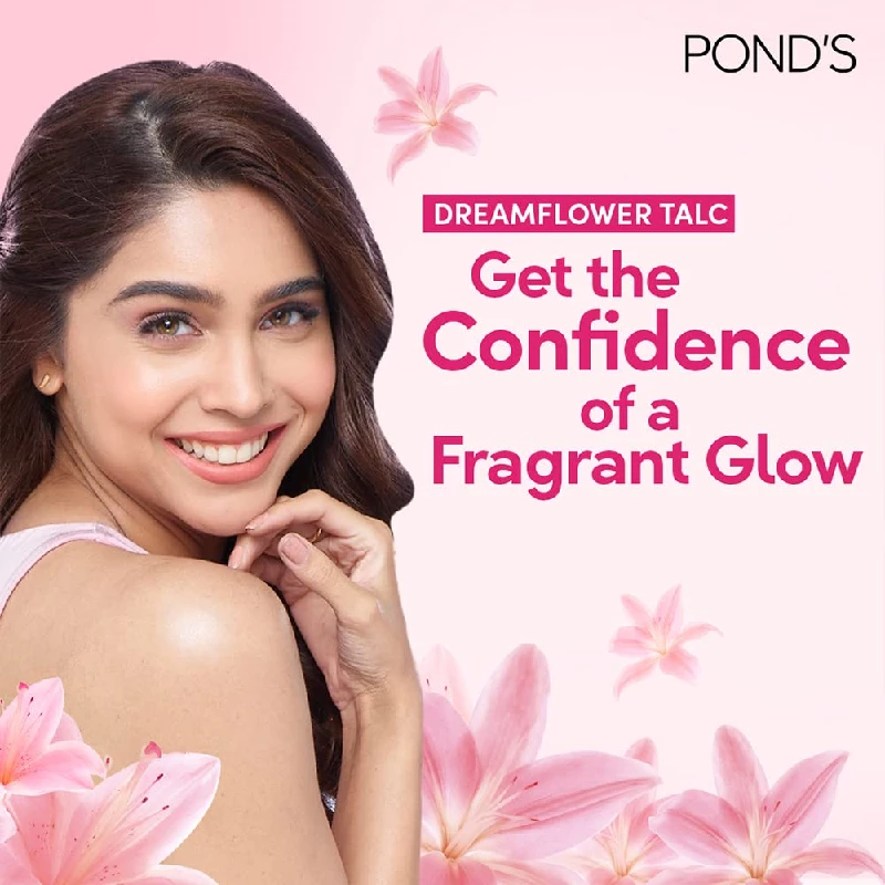 Ponds Dreamflower Pink Lily Fragrant Talcum Powder - Image 3