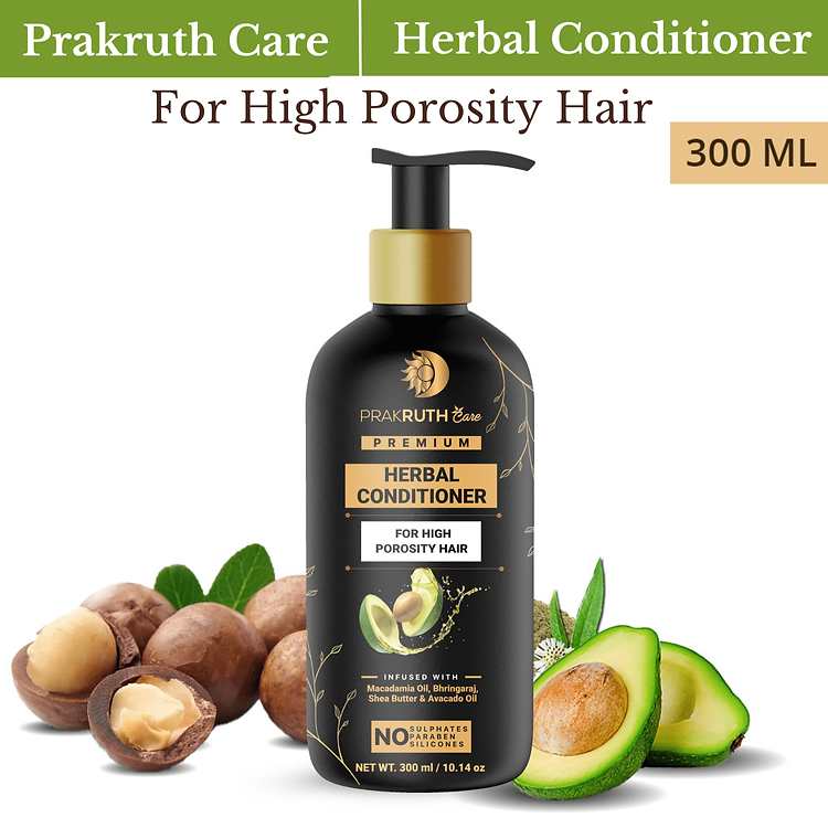 Prakruth Care Premium Herbal High Porosity Conditioner Prakruth Care Premium Herbal High Porosity Conditioner-Pack Size-300 ml