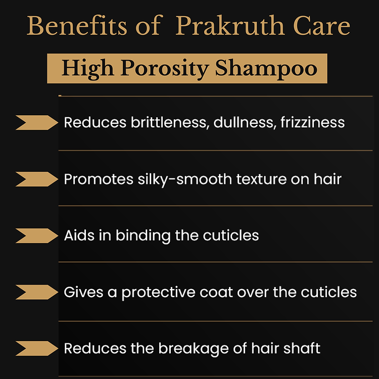 Prakruth Care Premium Herbal High Porosity Shampoo - Image 4