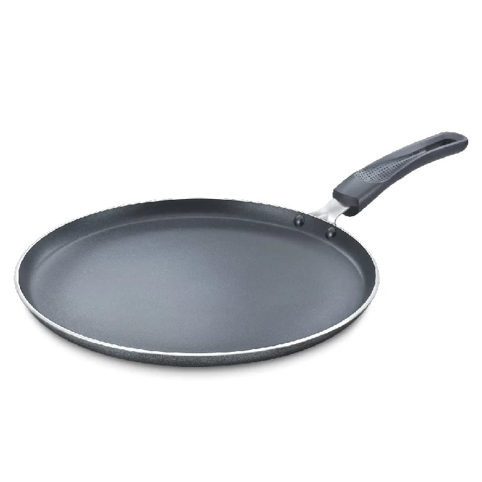 Prestige Aluminium Omega Select Plus Non Stick Omni Tawa, Black