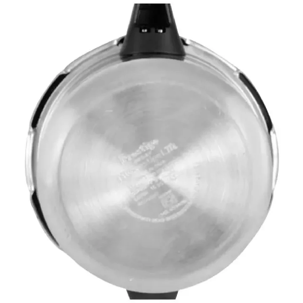 Prestige Aluminium Outer Lid Pressure Cooker - Bakelite Handle, Silver, Popular Plus 10000 - Image 2