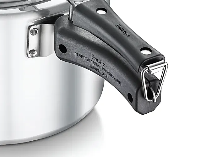 Prestige Nakshatra Plus Svachh Aluminium Spillage Control Pressure Cooker - Silver - Image 6