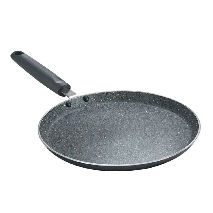 Prestige Omega Deluxe Granite Dosa Tawa, Black, Nonstick Aluminium