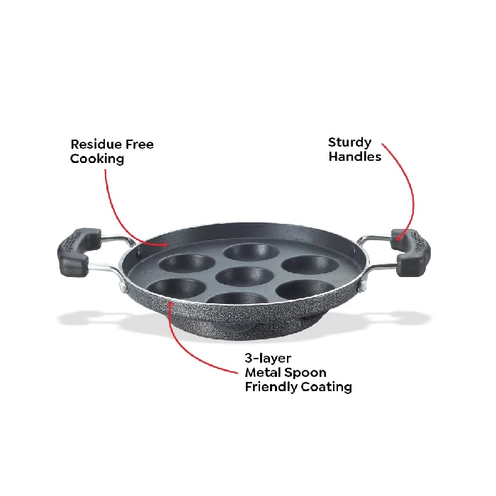 Prestige Omega Select Plus Non Stick Paniyarakkal - Image 2
