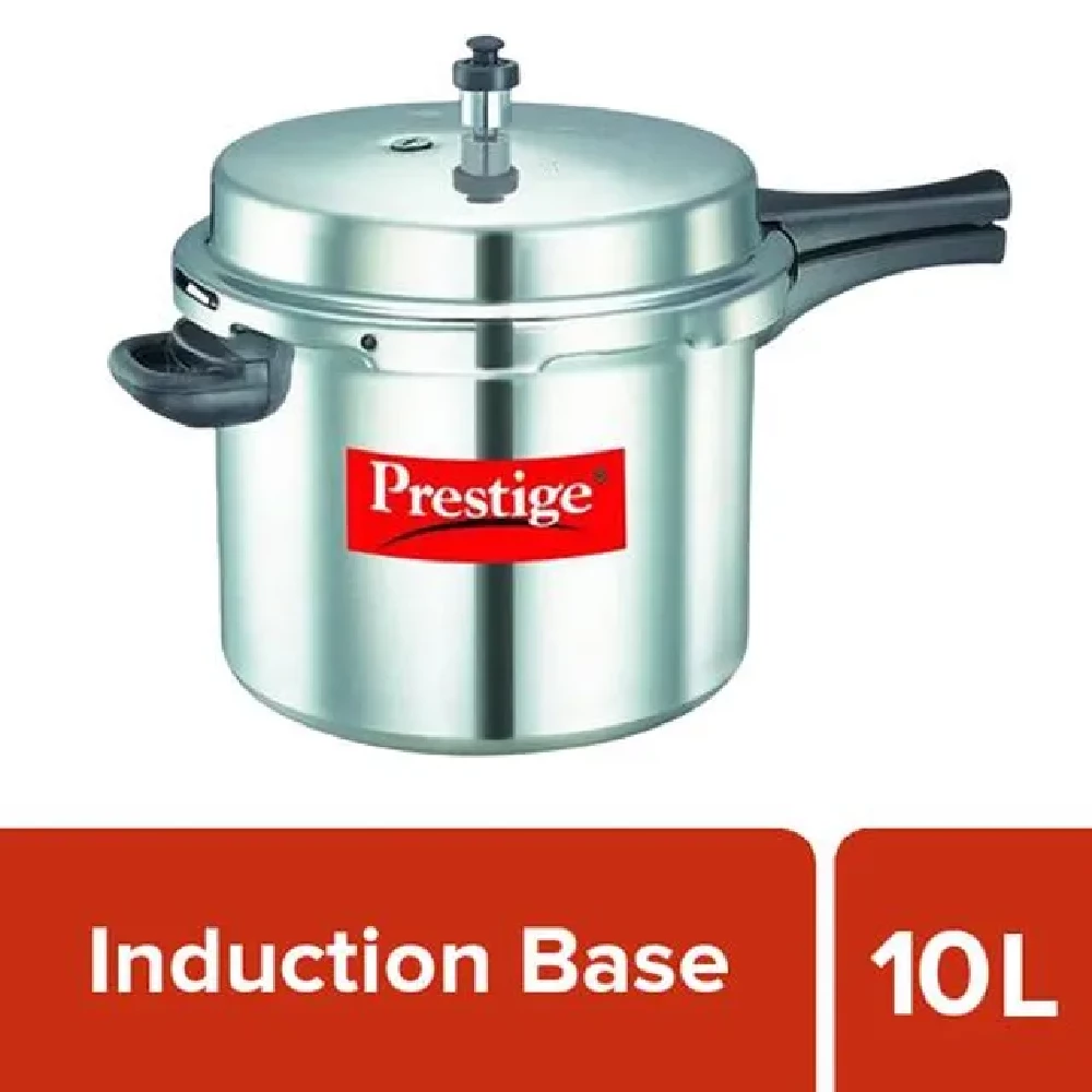 Prestige Popular Aluminium Outer Lid Pressure Cooker - Induction Base