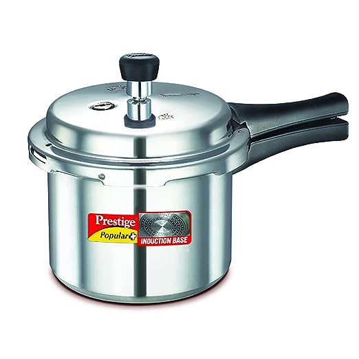 Prestige Popular Plus Aluminium Pressure Cooker (10201) Prestige Popular Plus Aluminium Pressure Cooker (10201)--3 l