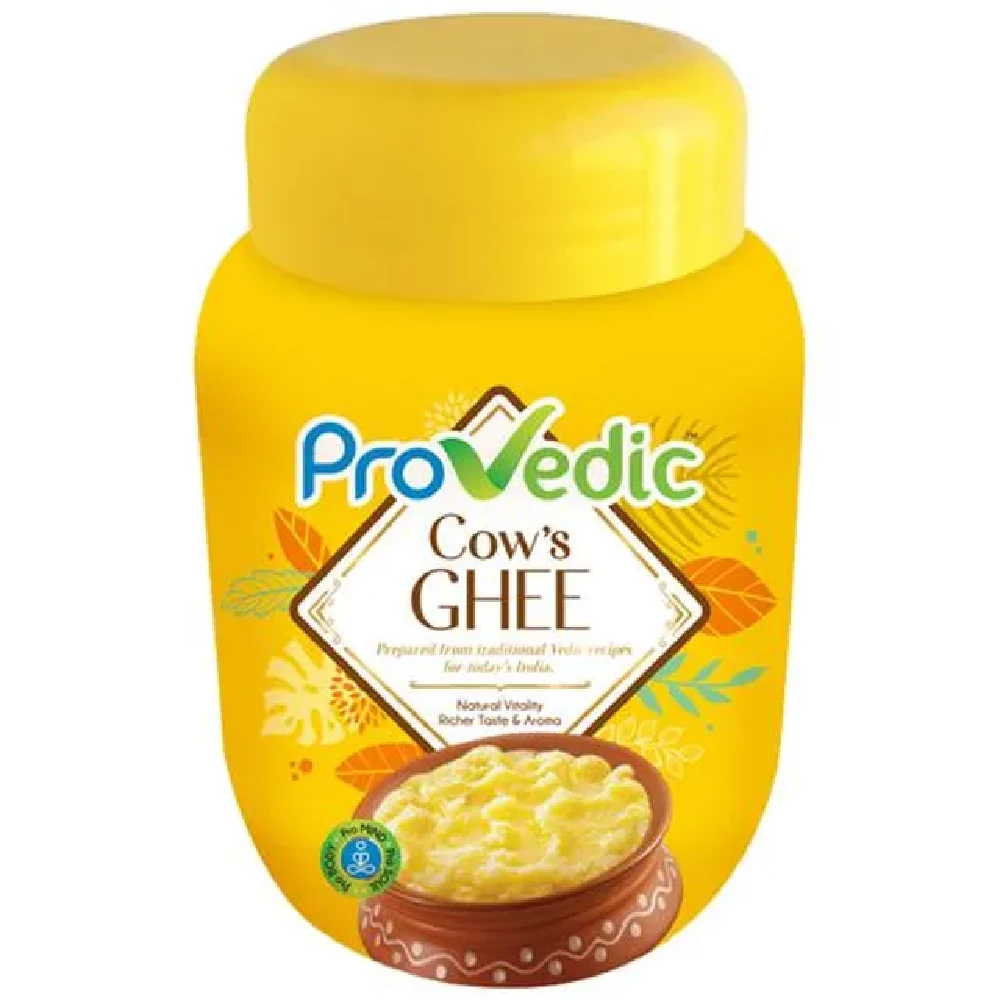 ProVedic Cow's Ghee - Rich Taste & Aroma, Pure & Natural