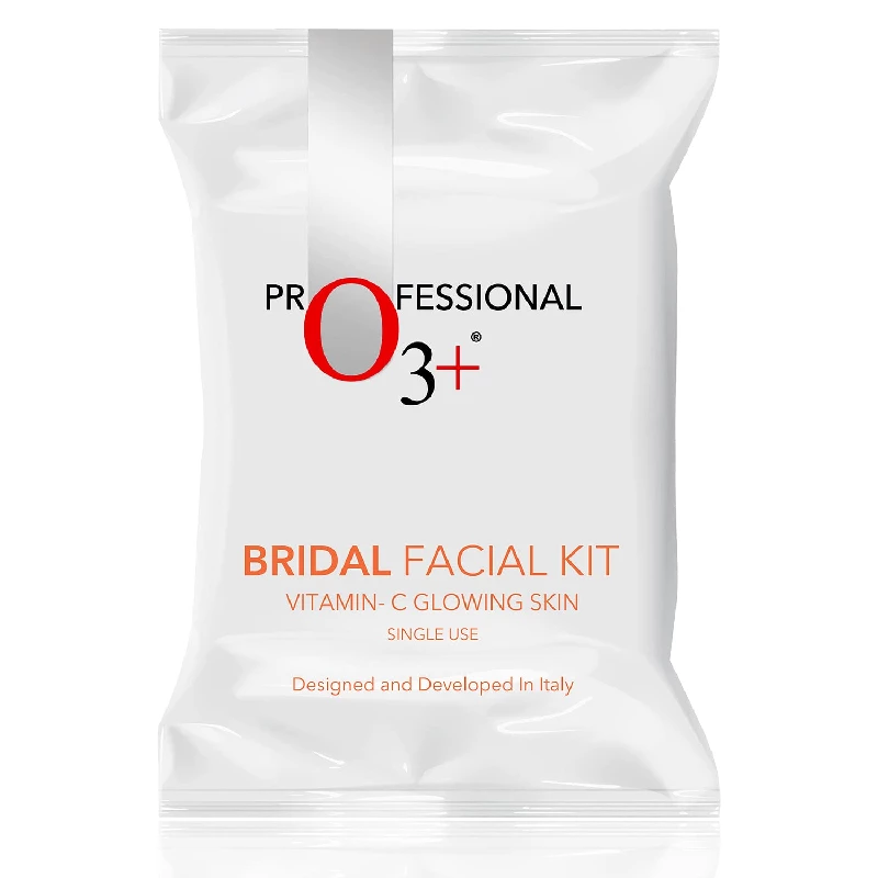 Professional O3+ Bridal Facial Kit Vitamin C Glowing Skin Professional O3+ Bridal Facial Kit Vitamin C Glowing Skin-Pack Size-136 g