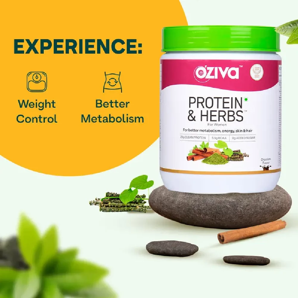 Protein & Herbs for Women, 23g Whey Protein - Cafe mocha - Image 2