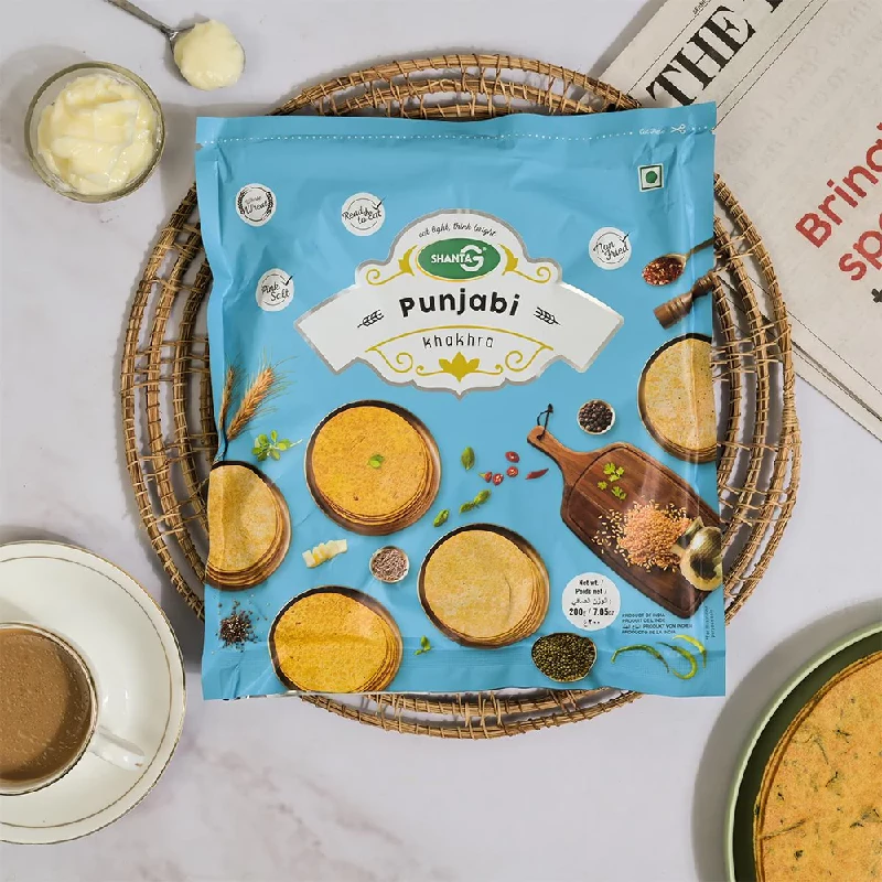 Punjabi Round Khakhra (Pack of 5) Punjabi Round Khakhra (Pack of 5)-Pack Size-200 g (Each)